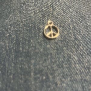 Brand, new peace, sign charm